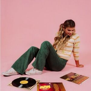 Hammies Green Cord Bellbottoms